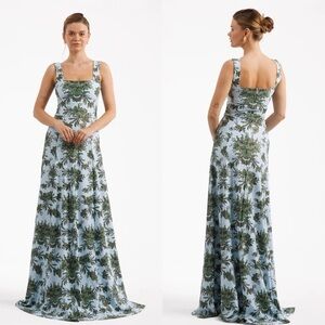 NWT Smith & Quinn The Cosette Floral Sleeveless Maxi Dress in Palace Hall Sz S